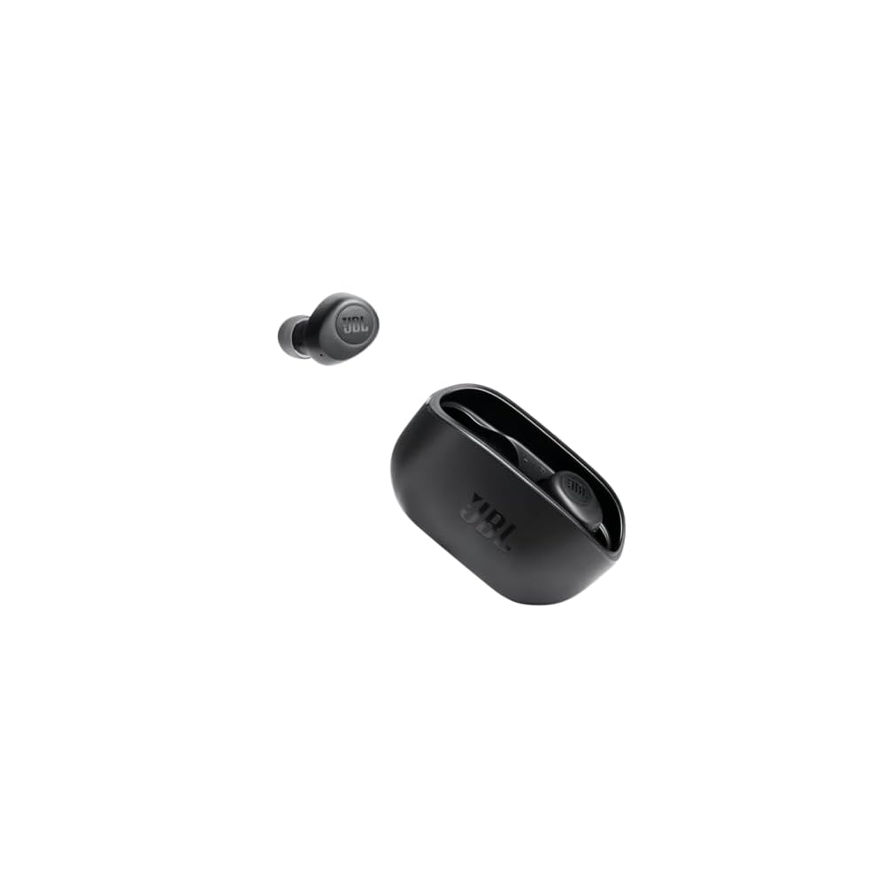 جي بي إل ويف 100 تي دبليو إس (Jbl wave 100tws) سماعة أذن لاسلكية بالكامل - باللون الأسود