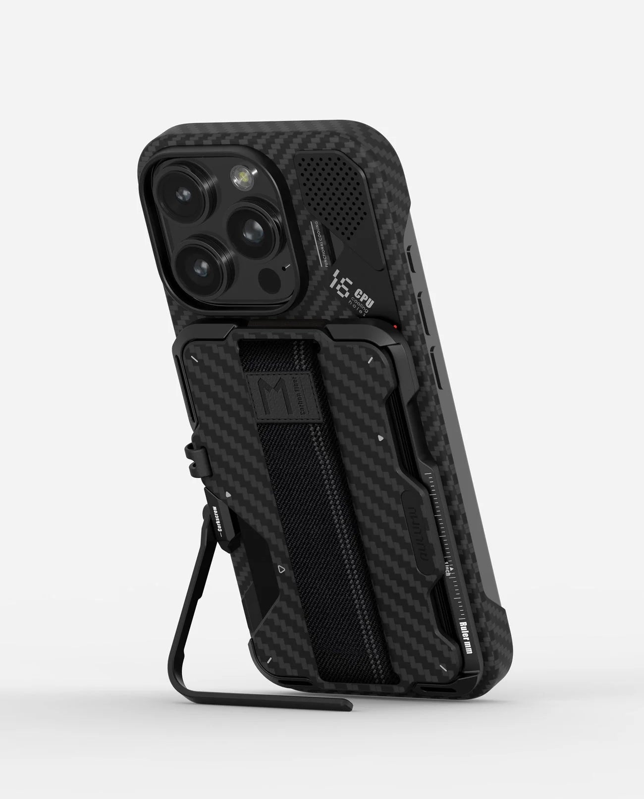 AULUMU G03 Multi-Tool Magnetic Metal Wallet Carbon Cover - Carbon Fiber