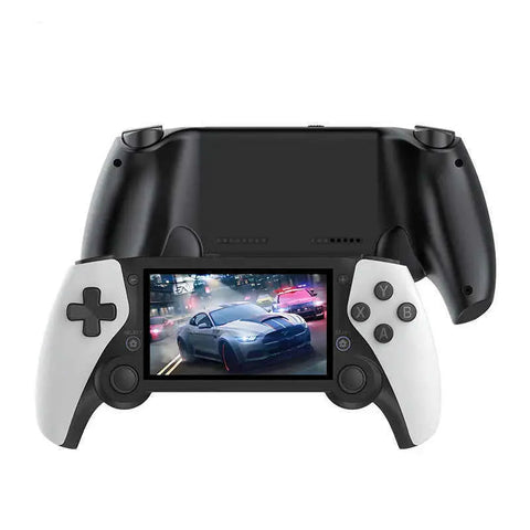 SJGAM M25 Retro Video Game Console with 4.3-Inch HD Display - 64GB