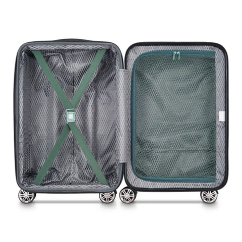 Delsey Air Armour 55 cm 4 Double Wheel Expandable Trolley Case