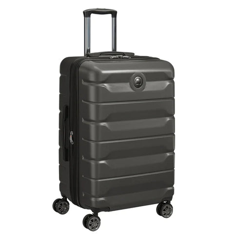 Delsey Air Armour 68Cm 4 Double Wheel Exp Check Introlley Case - Black