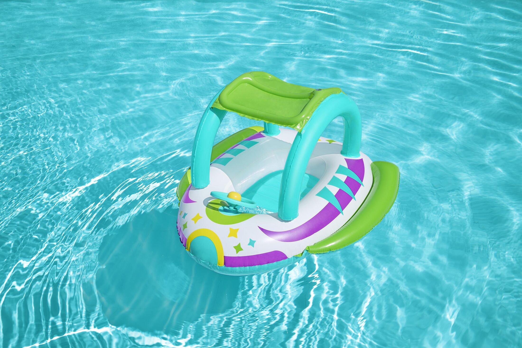 Bestway Space Splash Baby Boat 1.07 m x 1.12 m Age 3+