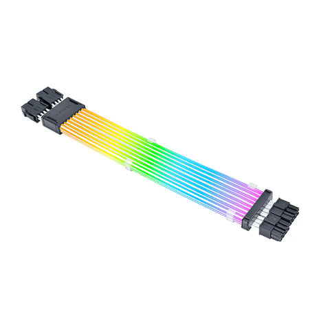 LIAN LI, STRIMER Wireless CPU 2x8-PIN Addressable RGB Extension Cable