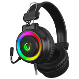 Rampage SN-R10 ALQUIST RGB Headset with USB and 3.5mm AUX - Black