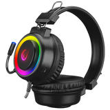 Rampage SN-R10 ALQUIST RGB Headset with USB and 3.5mm AUX - Black