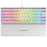 Rampage 60% Gaming Keyboard - White