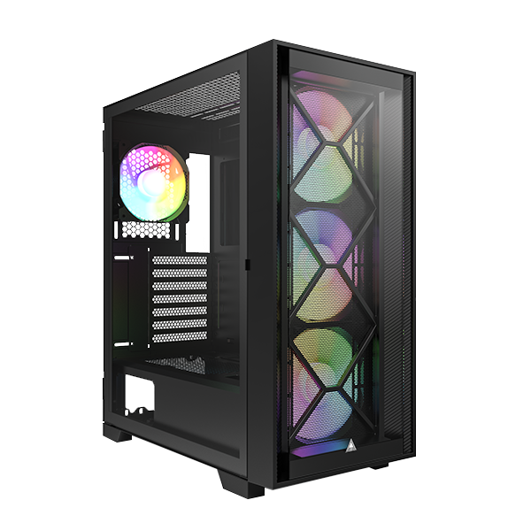 تجميعة كمبيوتر ألعاب قيمنق (Ryzen 7 7800X3D, RTX 5060 Ti 16GB) – رام 16 جيجابايت DDR5، هارد 1 تيرا بايت NVMe، مع نظام Windows 11 Pro
