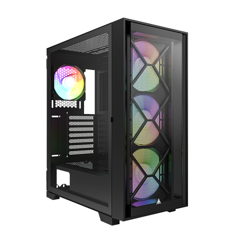 تجميعة كمبيوتر ألعاب قيمنق (Ryzen 7 7800X3D, RTX 5060 Ti 16GB) – رام 16 جيجابايت DDR5، هارد 1 تيرا بايت NVMe، مع نظام Windows 11 Pro