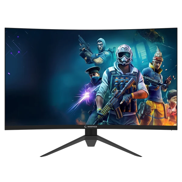 Rampage DROP DR32R240C 32-Inch Curved Gaming Monitor 240Hz 1ms FHD VA HDR FreeSync - Black