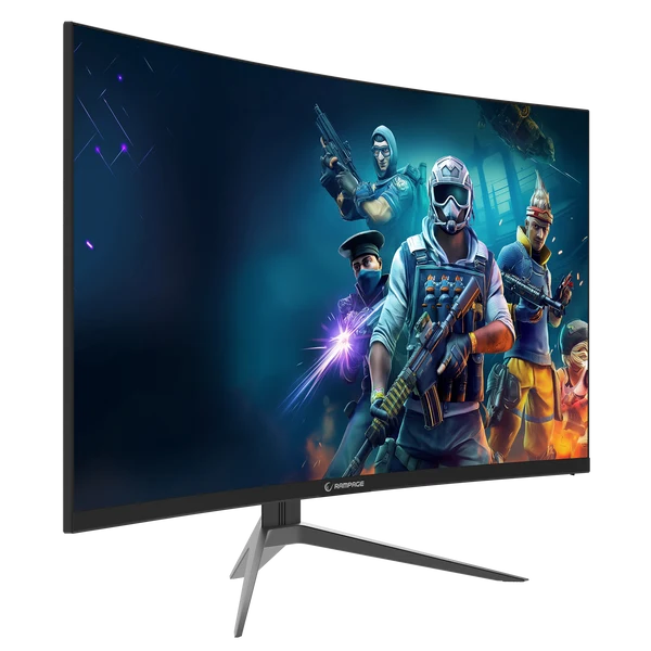 Rampage DROP DR32R240C 32-Inch Curved Gaming Monitor 240Hz 1ms FHD VA HDR FreeSync - Black