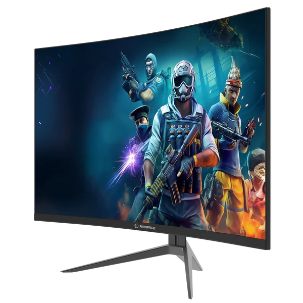 Rampage DROP DR32R240C 32-Inch Curved Gaming Monitor 240Hz 1ms FHD VA HDR FreeSync - Black