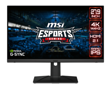 MSI MAG281URF شاشة 28. 4K UHD، HDMI 2.1 144 هرتز G 