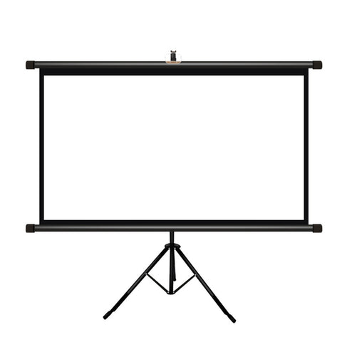 Portable Tripod Projection Screen Matte White - 100 Inch