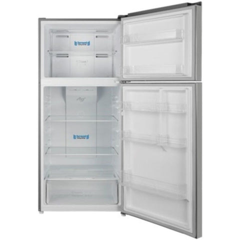 Panasonic Double Door Refrigerator, 410L, Shining Silver, NR-BC535VSKW