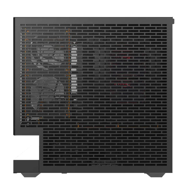 DarkFlash FLOATRON F1 Micro ATX Gaming Case - Black (Fans Not Included)