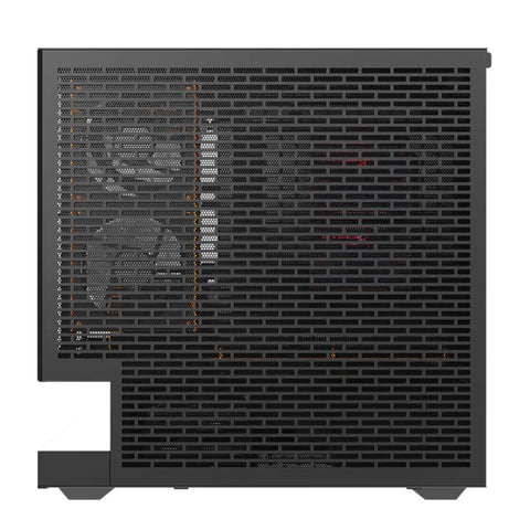 DarkFlash FLOATRON F1 Micro ATX Gaming Case - Black (Fans Not Included)