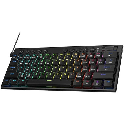 Redragon K632, Noctis 60% Wired RGB, Ultra-Thin Low Profile Mechanical Gaming Keyboard - Black