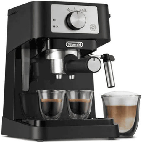 Delonghi EC260.BK, StilosaTraditional Barista Pump Espresso Coffee Machine, Black