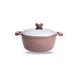 Thermo AD Granite Liliya Cookware Set 7 PCS 28-24-20 CM,26cm Frying Pan