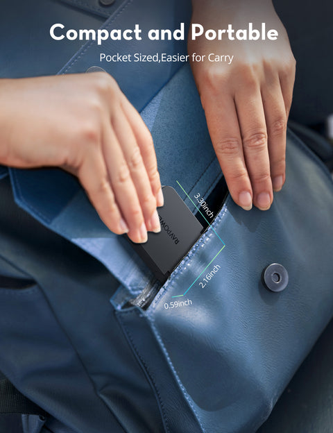 RAVPower RP-PC1082 PD Pioneer 35W USB-C Wall Charger - Black