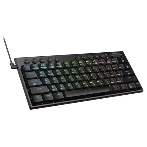 Redragon K632, Noctis Pro RGB Red Switches, Wireless Gaming Keyboard - Black
