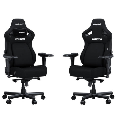 Andaseat Kaiser 4 XL Gaming Chair, Fabric - Carbon Black
