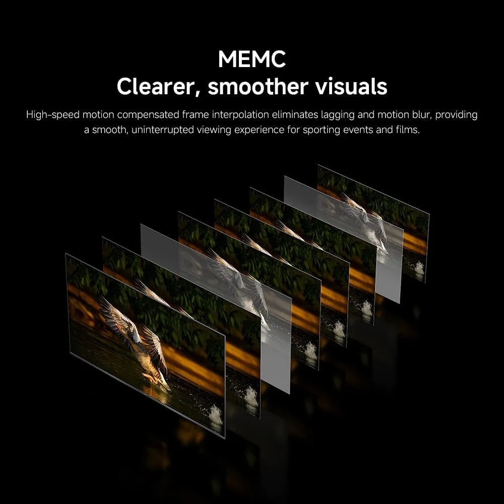 تلفزيون شاومي ايه برو 55 بوصة 2026 | تلفزيون جوجل | شاشة QLED بدقة 4K | صوت دولبي، DTS-X، وDTS Virtual:X