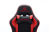 Oartex Model LD034 PVC Gaming Chair With Footrest - Red & Black