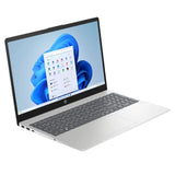 HP 15-fd0127dx 15.6" FHD IPS Touchscreen Laptop – Intel Core 7 150U, 16GB DDR5 RAM, 512GB SSD, Windows 11 Home, English Keyboard, Natural Silver, 1-Year Warranty