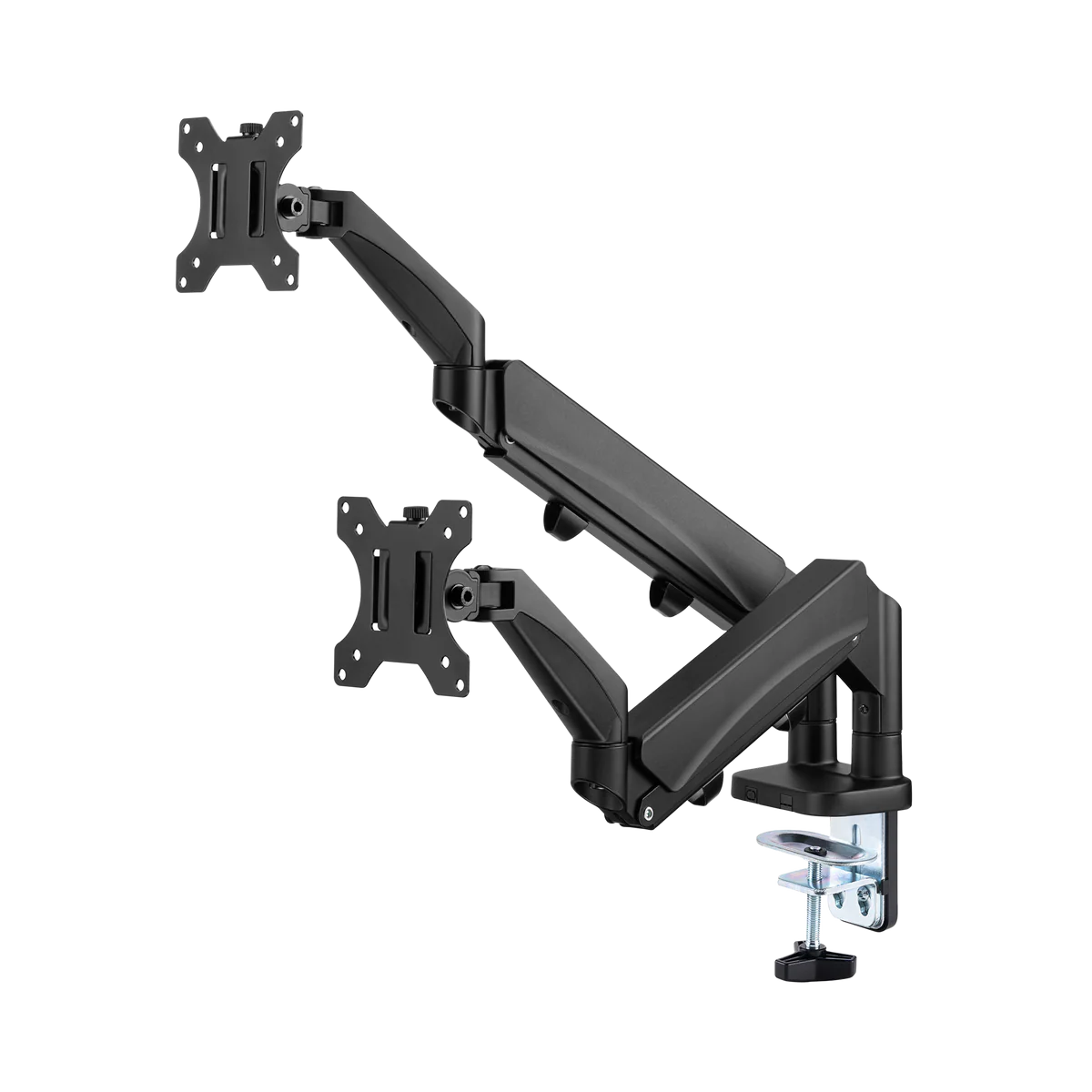 GAMEON GO-5350 Dual Monitor Arm, Stand And Mount For Gaming And Office Use, 17" - 32", Each Arm Up To 9 KG