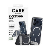 Care by PanzerGlass Feature Case Transparent w. Kickstand & MagSafe iPhone 17, 17 Air, 17 Pro, 17 Pro Max