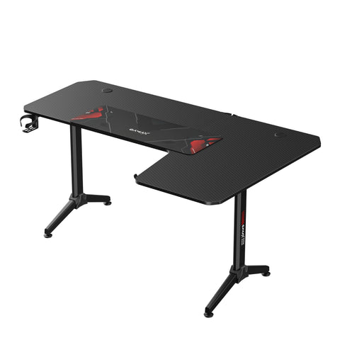 Gamax -R Gaming Table (L-Shaped) 160*100*75cm - Right ( Installation not included )