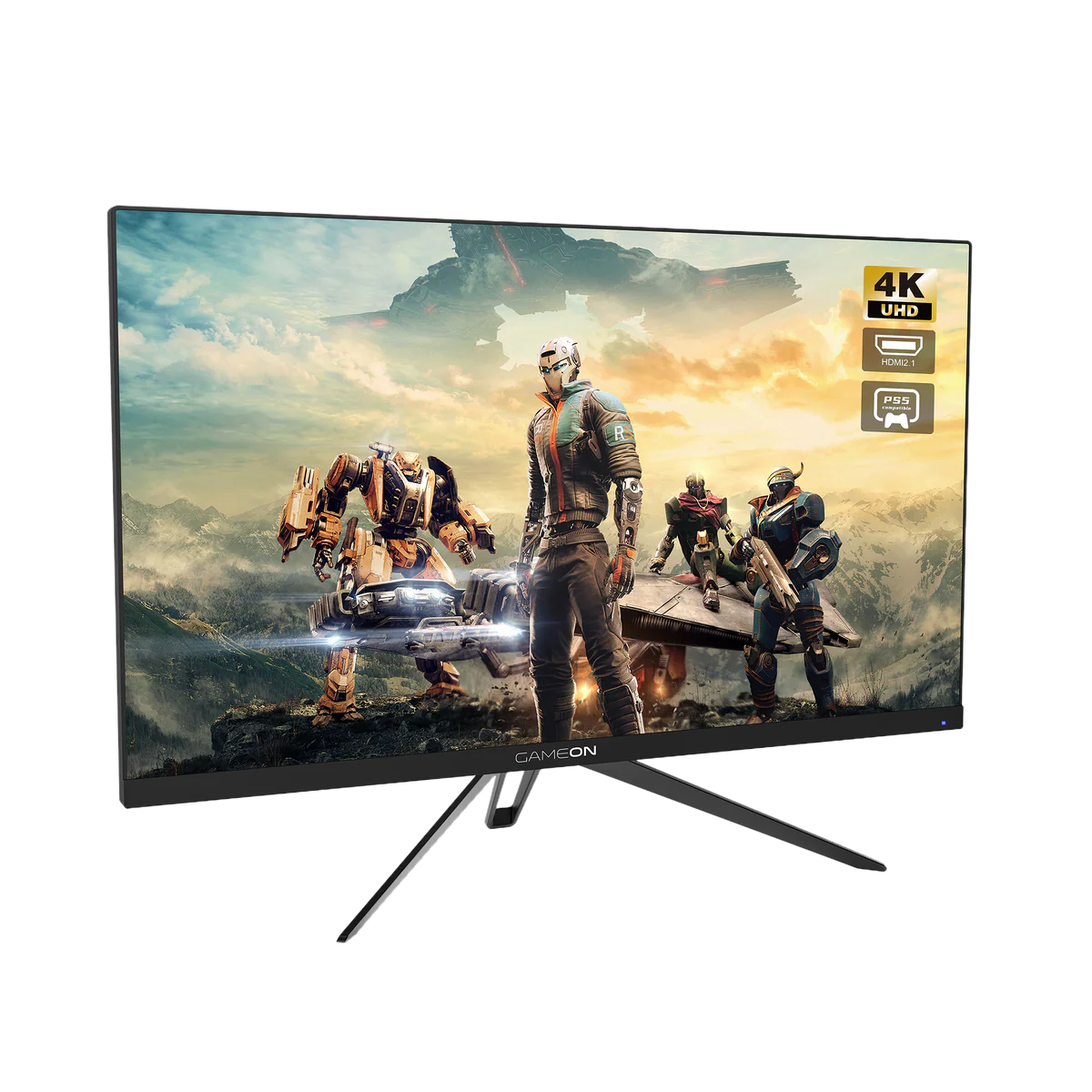 شاشة ألعاب GAMEON مقاس 28 بوصة فائقة الدقة، 144 هرتز، 1 مللي ثانية، 4K IPS، متوافقة مع HDMI 2.1، شاشة ألعاب