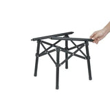 Naturehike Outdoor Portable Folding Table - Brown (Small) (40.5*29*30.5)