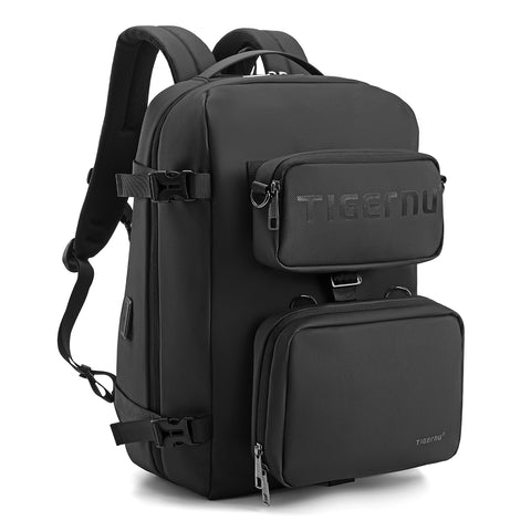 Tigernu T-B9836 Detachable Multi-Functional Backpack - Black