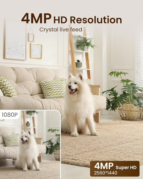 ZOSI 4.0MP INDOOR 2 WAY VIDEO CALLING CAMERA