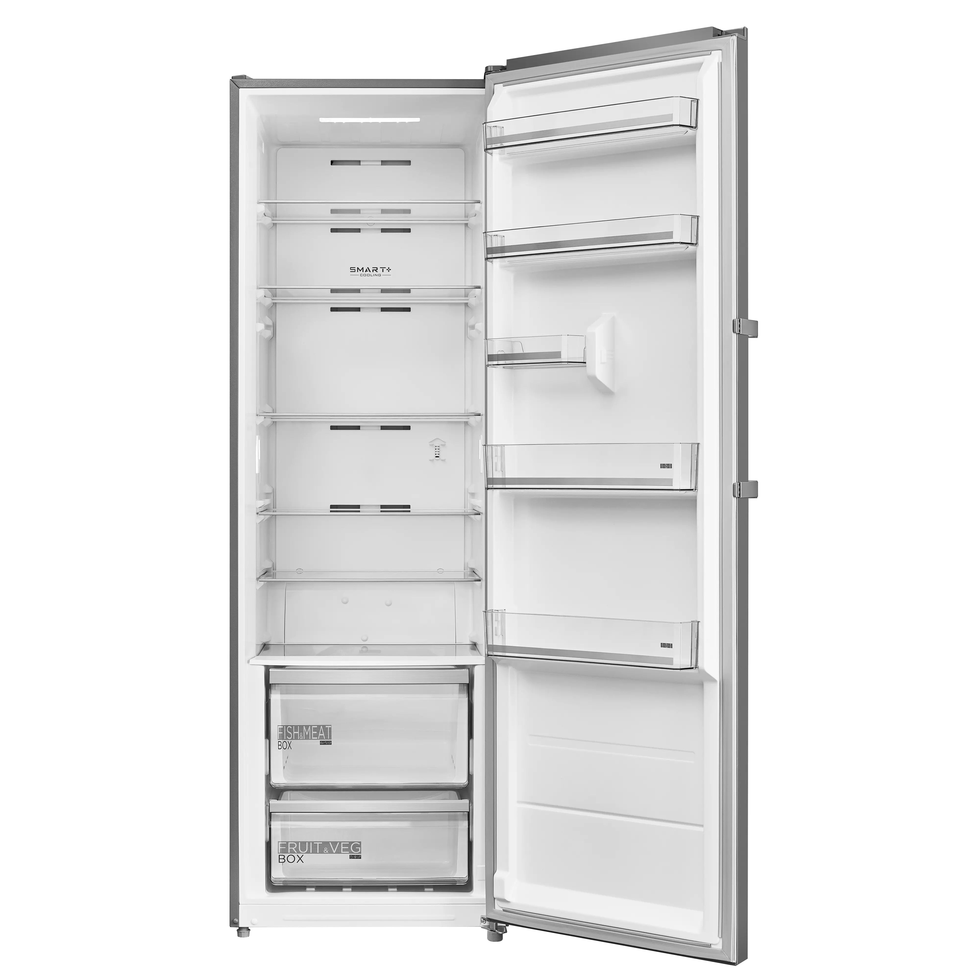 Midea Refrigerator GR 502L/Net 352L/Upright/Water Dispenser/Steel