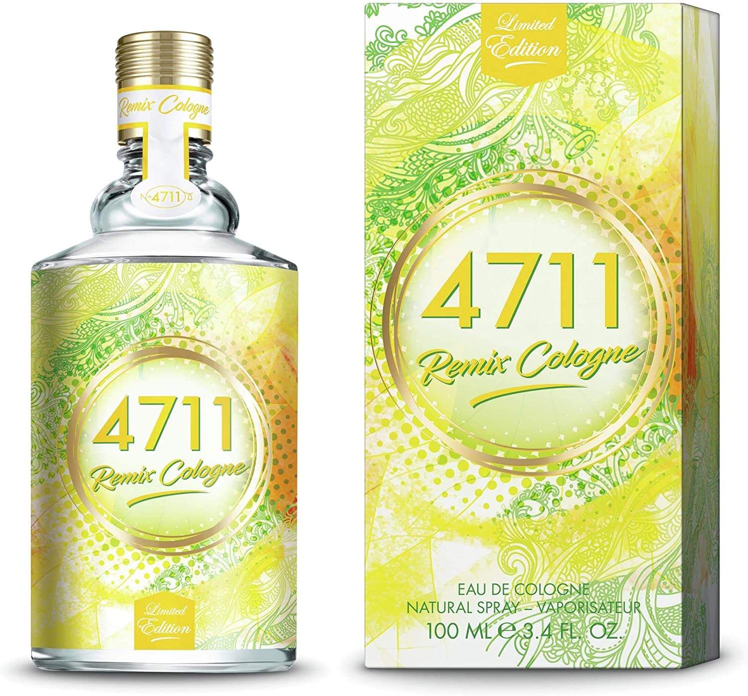 4711 Remix Collection Zitrone Lemon EDC For Unisex - 100 ml