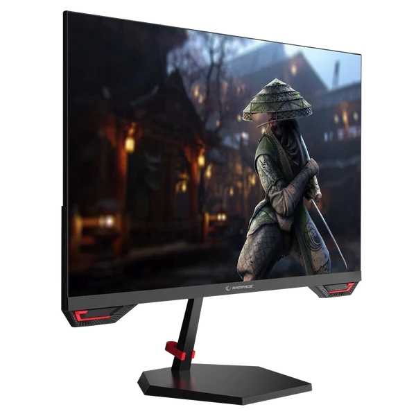 Rampage CR25R180 25-Inch Flat Gaming Monitor 180Hz 0.5ms Fast IPS FHD FreeSync G-Sync - Black