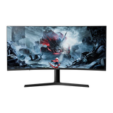 Rampage CYCLOPS CY34R180 34-Inch Curved Gaming Monitor 180Hz 0.5ms Fast VA HDR FreeSync RGB - Black