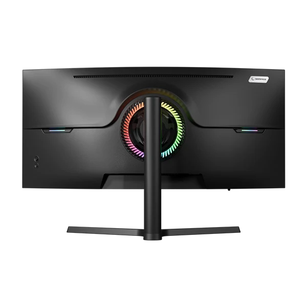Rampage CYCLOPS CY34R180 34-Inch Curved Gaming Monitor 180Hz 0.5ms Fast VA HDR FreeSync RGB - Black