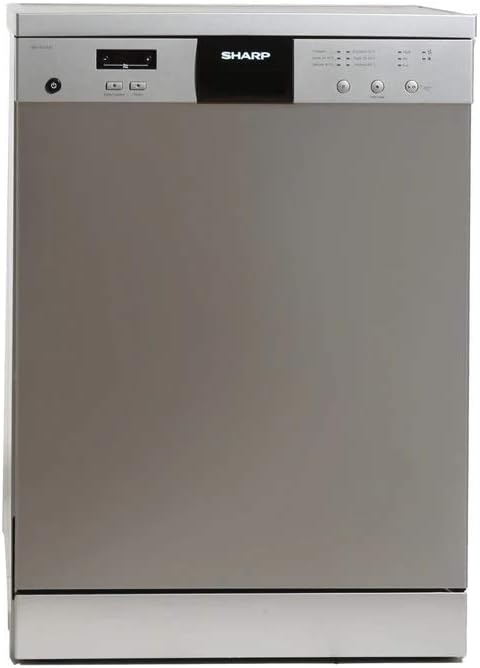 Sharp Dishwasher 6 Programs 15 Set Stainless Steel (Inox)