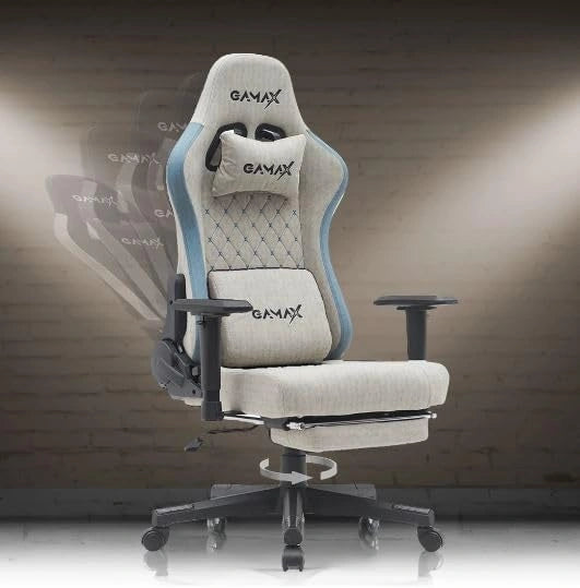 Gamax Gaming Chair model BS-7970 With Foot Rest