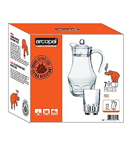 Arcopal Orient Water Set, 7 Pcs, L4986