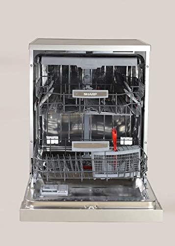 Sharp Dishwasher 6 Programs 15 Set Stainless Steel (Inox)