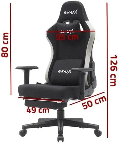 Gamax Gaming Chair model BS-7970 With Foot Rest