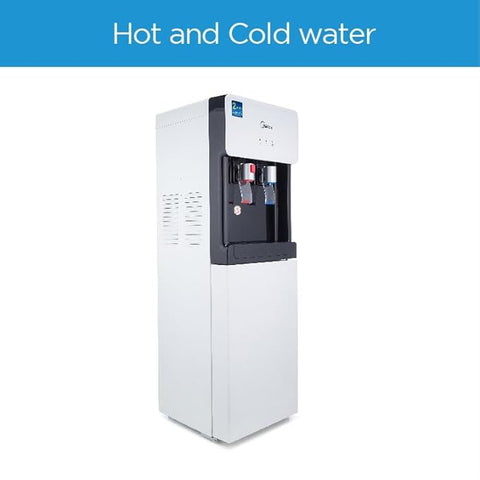 Midea Water Dispenser, Free-Standing, 2 Taps, Hot & Cold, with Cabinet