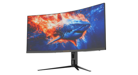 ساديس شاشة الألعاب جي إل - شارك مقاس 34 بوصة كيو اتش دي، 180 هرتز، أسود