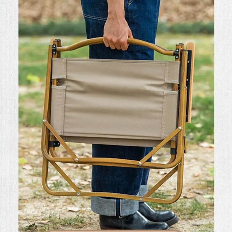 Naturehike MW02 Outdoor Folding Chair - Khaki (S)