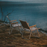 Naturehike Fe01 Outdoor Folding Chair - Khaki (M)